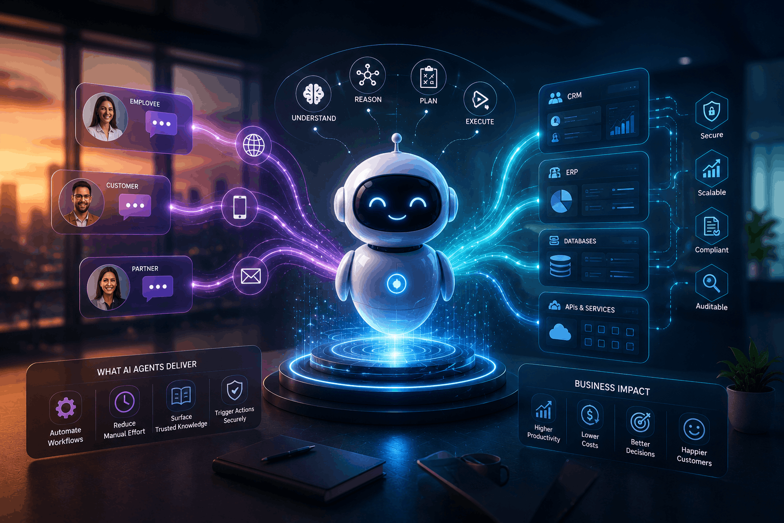 AI agents designed to scale across enterprise departments