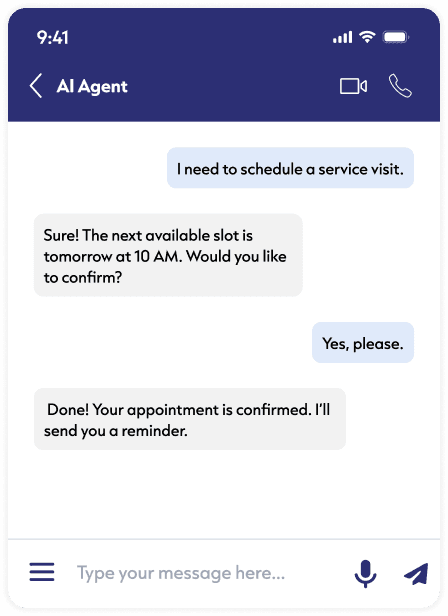 Lisa's experience after AI