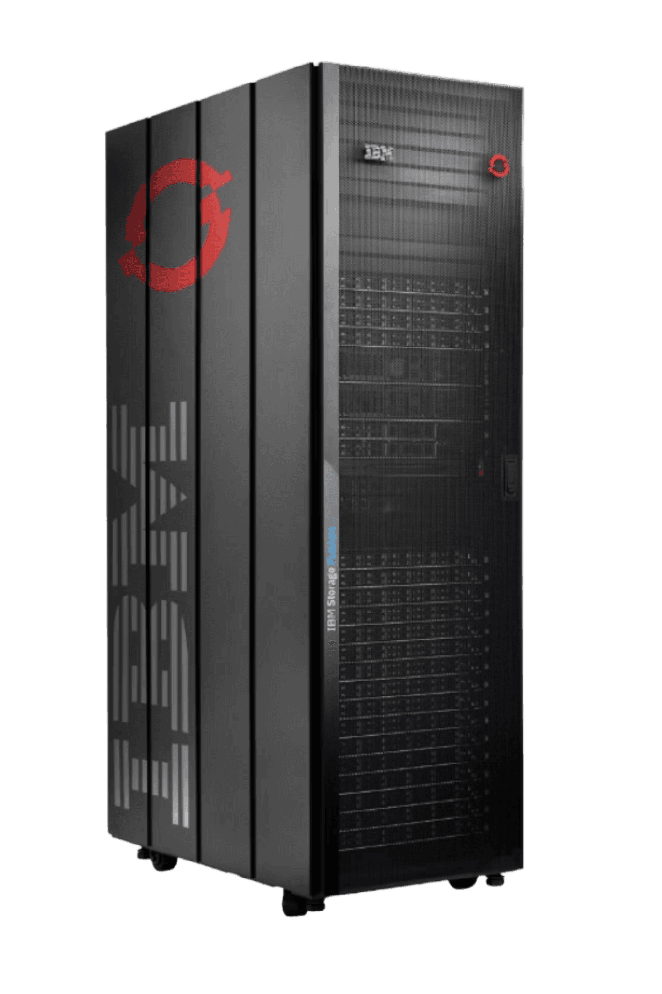 IBM Storage Fusion HCI rack, the 42U cabinet the IBM AI Appliance is built in